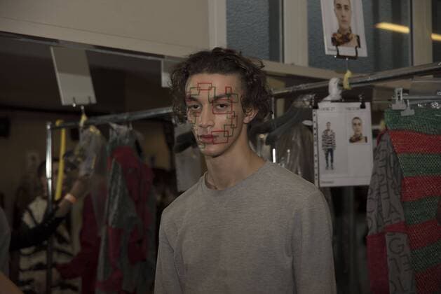 London: Backstage Vivienne Westwood Fashion Show General backstage and atmosphere at Vivienne Westwood s fashion show during London Fashion Week Men s 2017 to present the AW 17 18.  AlbertoxPezzali