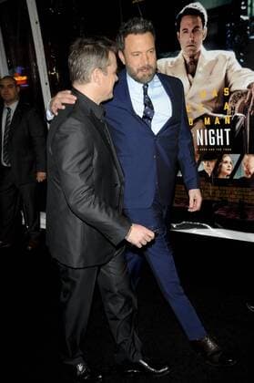 Ben Affleck & Matt Damon LIVE BY NIGHT FILM PREMIERE Hollywood Patrick Rideaux PicturePerfect