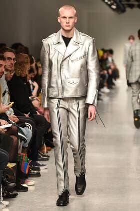 January 9, 2017 - London, England, United Kingdom - A model walks the runway at John Lawrence Sullivan during London Fashion Week Men s January 2017 collections at BFC Show Space on January 9, 2017 in London, England. London United Kingdom  - ZUMAn230 20170109_zaa_n230_085