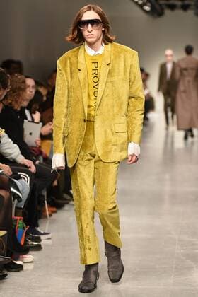 January 9, 2017 - London, England, United Kingdom - A model walks the runway at John Lawrence Sullivan during London Fashion Week Men s January 2017 collections at BFC Show Space on January 9, 2017 in London, England. London United Kingdom  - ZUMAn230 20170109_zaa_n230_086