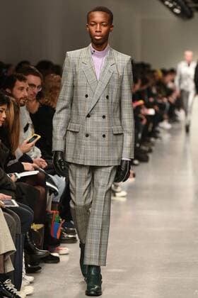 January 9, 2017 - London, England, United Kingdom - A model walks the runway at John Lawrence Sullivan during London Fashion Week Men s January 2017 collections at BFC Show Space on January 9, 2017 in London, England. London United Kingdom  - ZUMAn230 20170109_zaa_n230_088