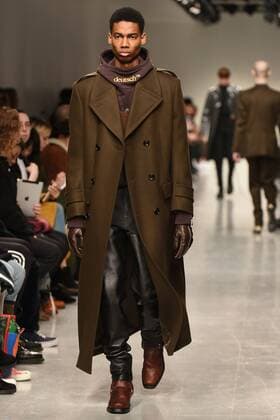 January 9, 2017 - London, England, United Kingdom - A model walks the runway at John Lawrence Sullivan during London Fashion Week Men s January 2017 collections at BFC Show Space on January 9, 2017 in London, England. London United Kingdom  - ZUMAn230 20170109_zaa_n230_089