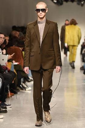 January 9, 2017 - London, England, United Kingdom - A model walks the runway at John Lawrence Sullivan during London Fashion Week Men s January 2017 collections at BFC Show Space on January 9, 2017 in London, England. London United Kingdom  - ZUMAn230 20170109_zaa_n230_092