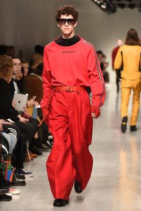 January 9, 2017 - London, England, United Kingdom - A model walks the runway at John Lawrence Sullivan during London Fashion Week Men s January 2017 collections at BFC Show Space on January 9, 2017 in London, England. London United Kingdom  - ZUMAn230 20170109_zaa_n230_098