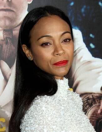 January 9, 2017 - Los Angeles, CA, United States - 9 January 2017 - Los Angeles, California - Zoe Saldana. Live By Night World Premiere held at the TCL Chinese Theatre. Photo Credit: AdMedia Los Angeles United States - ZUMAa123 20170109_zaa_a123_202