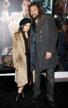 Lisa Bonet und ihr Ehemann Jason Momoa bei der Live By Night Film Premiere am 9.01.2017 in Hollywood, Los Angeles Live By Night Film Premiere in Los Angeles, 2017 
