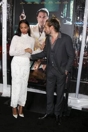 LOS ANGELES - JAN 9: Zoe Saldana, Marco Perego at the Live By Night Premiere at TCL Chinese Theater IMAX on January 9, 2017 in Los Angeles, CA  Copyright: xKathyxHutchinsx xIPAx