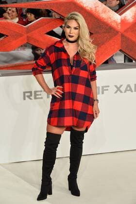 January 10, 2017 - London, London, UK - FRANKIE ESSEX attends the European film premiere of xXx: Return of Xander Cage. London, UK. London UK  - ZUMAl94_ 20170110_zaf_l94_144