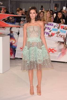 . 10 01 17. London, United Kingdom. Nina Dobrev arrives at xXx: Return of Xander Cage UK film premiere. O2.  xChrisxJosephx xi-Imagesx IIM-14148-0020