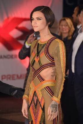 . 10 01 17. London, United Kingdom. Ruby Rose arrives at xXx: Return of Xander Cage UK film premiere. O2.  xChrisxJosephx xi-Imagesx IIM-14148-0037