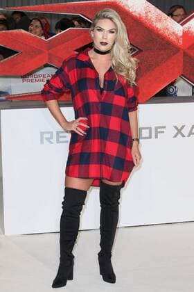 Frankie Essex from The Only Way Is Essex attends the European Premiere of XXX - Return Of Xander Cage held at Cineworld 02 in London. JANUARY 10th 2017  MISx1748