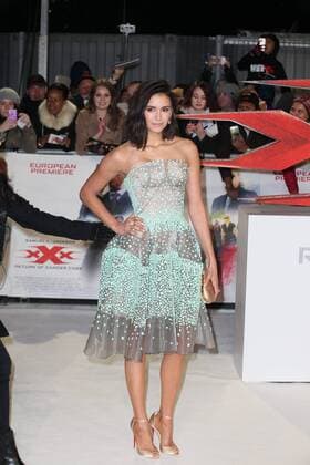 Bulgarian actress and model Nina Dobrev attends the European Premiere of XXX - Return Of Xander Cage held at Cineworld 02 in London. JANUARY 10th 2017  MISx1748