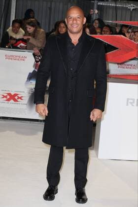 American actor Vin Diesel attends the European Premiere of XXX - Return Of Xander Cage held at Cineworld 02 in London. JANUARY 10th 2017  MISx1748