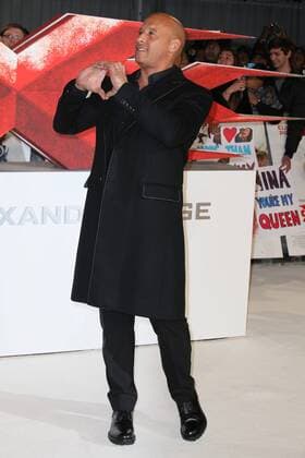 American actor Vin Diesel attends the European Premiere of XXX - Return Of Xander Cage held at Cineworld 02 in London. JANUARY 10th 2017  MISx1748