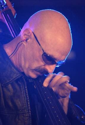 Jan 19, 2007 - Anaheim, CA, USA - Musician TONY LEVIN playing live. A record-breaking 1,535 music products manufacturers from around the world fill the Anaheim Convention Center with the latest innovations in musical instruments at the 105th NAMM (National Association of Music Merchants) Show, the industryÕs largest annual event in the United States.  - ZUMA 200 20070119_sha_b18_425
