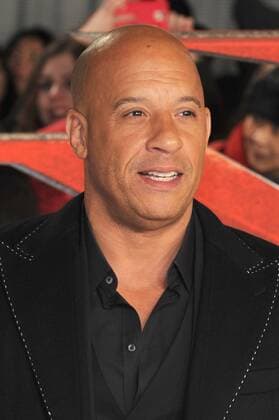 American actor Vin Diesel contestant Grainne McCoy attends the European Premiere of XXX - Return Of Xander Cage held at Cineworld 02 in London. JANUARY 10th 2017  TSTx1749