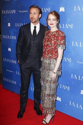 Emma Stone et Ryan Gosling - Filmpremiere La La Land - Paris - 10 01 2017 GwendolineLeGoff 