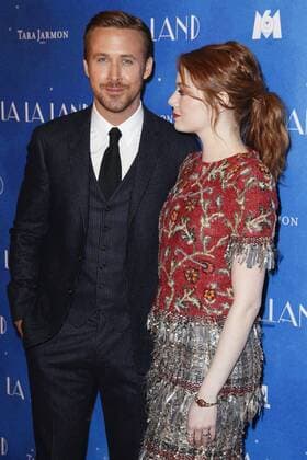 Emma Stone et Ryan Gosling - Filmpremiere La La Land - Paris - 10 01 2017 GwendolineLeGoff 