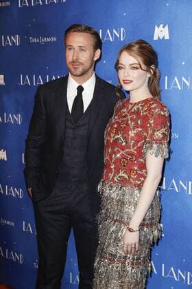 Emma Stone et Ryan Gosling - Filmpremiere La La Land - Paris - 10 01 2017 GwendolineLeGoff 