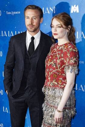 Emma Stone et Ryan Gosling - Filmpremiere La La Land - Paris - 10 01 2017 GwendolineLeGoff 
