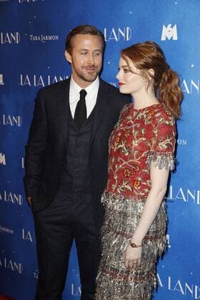 Emma Stone et Ryan Gosling - Filmpremiere La La Land - Paris - 10 01 2017 GwendolineLeGoff 