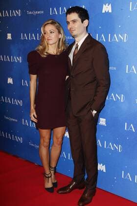 Damien Chazelle mit Ehefrau Olivia Hamilton - Filmpremiere La La Land - Paris - 10 01 2017 GwendolineLeGoff 