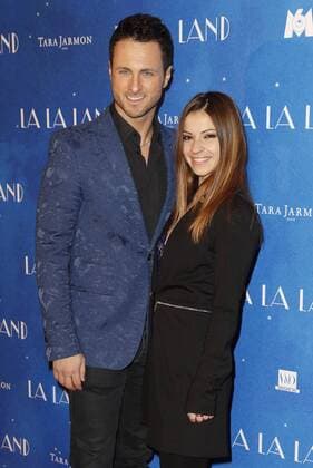 Christian Millette et Denitsa Ikonomova - Filmpremiere La La Land - Paris - 10 01 2017 GwendolineLeGoff 