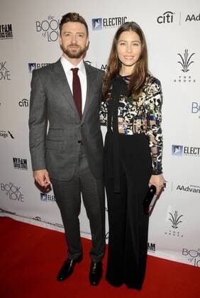 Jessica Biel & Justin Timberlake THE BOOK OF LOVE FILM PREMIERE Los Angeles Patrick Rideaux PicturePerfect