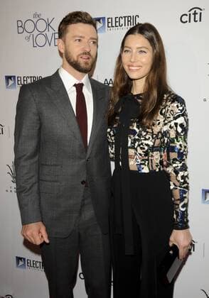 Jessica Biel & Justin Timberlake THE BOOK OF LOVE FILM PREMIERE Los Angeles Patrick Rideaux PicturePerfect
