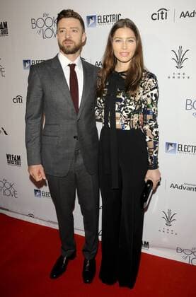 Jessica Biel & Justin Timberlake THE BOOK OF LOVE FILM PREMIERE Los Angeles Patrick Rideaux PicturePerfect