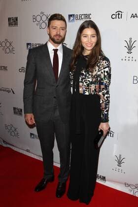 January 10, 2017 - Los Angeles, CA, United States - 10 January 2017 - Los Angeles, California - Justin Timberlake and Jessica Biel. Book of Love Premiere held at The Grove. Photo Credit: AdMedia Los Angeles United States - ZUMAa123 20170110_zaa_a123_087