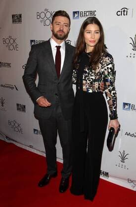 January 10, 2017 - Los Angeles, CA, United States - 10 January 2017 - Los Angeles, California - Justin Timberlake and Jessica Biel. Book of Love Premiere held at The Grove. Photo Credit: AdMedia Los Angeles United States - ZUMAa123 20170110_zaa_a123_088
