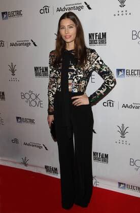 January 10, 2017 - Los Angeles, CA, United States - 10 January 2017 - Los Angeles, California - Jessica Biel. Book of Love Premiere held at The Grove. Photo Credit: AdMedia Los Angeles United States - ZUMAa123 20170110_zaa_a123_090