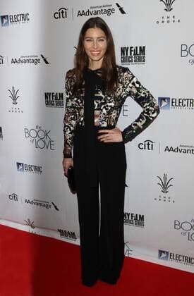 January 10, 2017 - Los Angeles, CA, United States - 10 January 2017 - Los Angeles, California - Jessica Biel. Book of Love Premiere held at The Grove. Photo Credit: AdMedia Los Angeles United States - ZUMAa123 20170110_zaa_a123_095