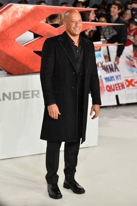 January 10, 2017 - London, London, UK - VIN DIESEL attends the European film premiere of xXx: Return of Xander Cage. London, UK. London United Kingdom  - ZUMAl94_ 20170110_zaf_l94_175