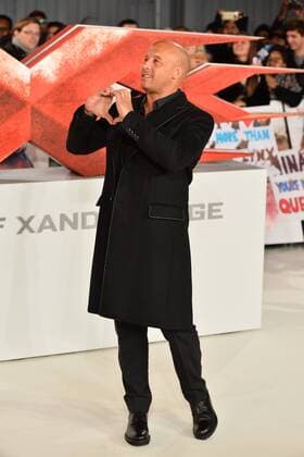 January 10, 2017 - London, London, UK - VIN DIESEL attends the European film premiere of xXx: Return of Xander Cage. London, UK. London United Kingdom  - ZUMAl94_ 20170110_zaf_l94_174