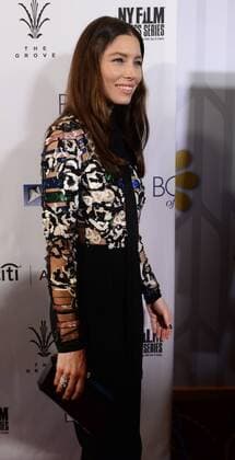 Cast member Jessica Biel attends the premiere of the motion picture drama The Book of Love at The Grove in Los Angeles on January 10, 2017. Storyline: Henry is an introverted architect. After the death of his wife in a car accident, he sets out to help Millie, a homeless teen, to build a raft to sail across the Atlantic.  LAP2017011010 JIMxRUYMEN