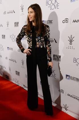 Cast member Jessica Biel attends the premiere of the motion picture drama The Book of Love at The Grove in Los Angeles on January 10, 2017. Storyline: Henry is an introverted architect. After the death of his wife in a car accident, he sets out to help Millie, a homeless teen, to build a raft to sail across the Atlantic.  LAP2017011024 JIMxRUYMEN