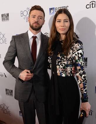 Cast member Jessica Biel and her husband, actor and singer Justin Timberlake attend the premiere of the motion picture drama The Book of Love at The Grove in Los Angeles on January 10, 2017. Storyline: Henry is an introverted architect. After the death of his wife in a car accident, he sets out to help Millie, a homeless teen, to build a raft to sail across the Atlantic.  LAP2017011001 JIMxRUYMEN