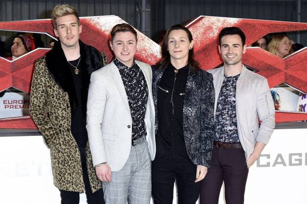 Collabro bei der Premiere des Kinofilms xXx: Return of Xander Cage in der O2 Cineworld, Greenwich. London Collabro  Foto:xS.xVasx xFuturexImage