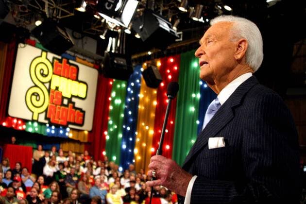 Feb 28, 2007; Los Angeles, CA, USA; BOB BARKER, longtime host of The Price Is Right , tapes a show at CBS Television City s studio 33 .He is retiring this month from the game show after a long run at the helm. Mandatory - ZUMAa01_ 20070228_alc_a01_011