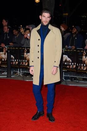 . 11 01 2017. London, United Kingdom. Ryan Barratt arrives at the Live by night European premiere. BFI Southbank.  xChrisxJosephx xi-Imagesx IIM-14154-0019