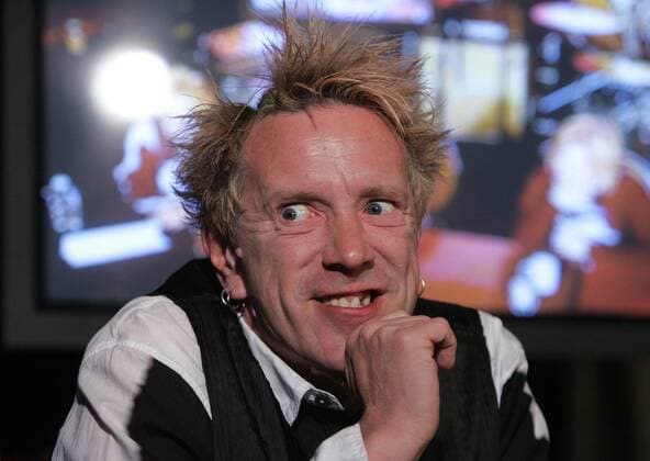 Mar 09, 2007 - Toronto, ON, CANADA - An extremely animated JOHN LYDON, the former Johnny Rotten listens to a question at a press conference along with Bif Naked and the Cult s Billy Duffy at a press conference to announce the Canadian version of contest known as the Bodog Battle of the Bands inwhich the three are judges. March 9, 2007.  - ZUMA 20070309_kri_t14_067