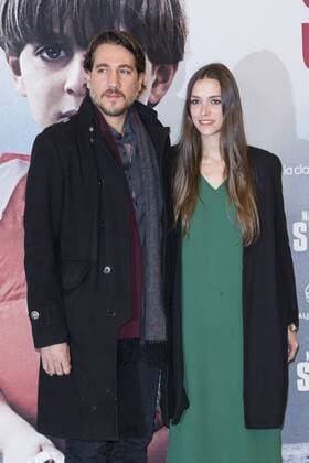 Alberto Ammann, Clara Mendez-Leite attends Nacido En Siria (Born in Syria) premiere at Palafox cinema, Madrid, Spain. January 11, 2017.  (20170111039)
