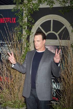 Patrick Warburton arrives on the red carpet at the Netflix s premiere of A Series of Unfortunate Events on January 11, 2017 in New York City.  NYP20170111813 BRYANxR.xSMITH