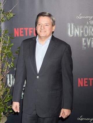 Ted Sarandos arrives on the red carpet at the Netflix s premiere of A Series of Unfortunate Events on January 11, 2017 in New York City.  NYP20170111854 BRYANxR.xSMITH