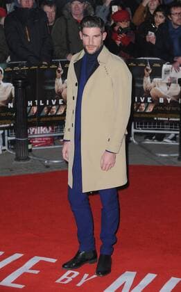 January 11, 2017 - London, England, United Kingdom - Ryan Barrett attends the European Premiere of Live By Night at BFI Southbank. London United Kingdom - ZUMAs147 20170111_zap_s147_011
