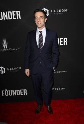 January 11, 2017 - Los Angeles, CA, United States - 11 January 2017 - Los Angeles, California - B.J. Novak. The Founder Premiere held at the Cinerama Dome at the ArcLight Hollywood. Photo Credit: AdMedia Los Angeles United States - ZUMAa123 20170111_zaa_a123_031