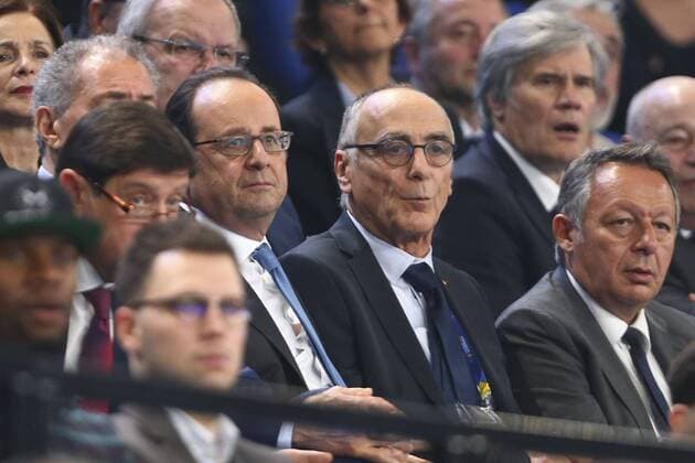 Francois Hollande besucht Spiel der Handball-WM in Paris Francois Hollande Joel Delplanque ( President FFH ) - Handball WM, Frankreich vs. Brasilien, Eröffnungsspiel - 11 01 2017 GwendolineLeGoff Panoramic 