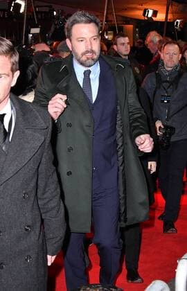 . 11 01 2017. London, United Kingdom. Ben Affleck attends Live By Night European film premiere. Premiere of Live By Night, an adaptation of Dennis Lehane s Prohibition era drama, about a Boston police captain s son and the many characters he comes across on a daily basis, at BFI Southbank, London.  xNilsxJorgensenx xi-Imagesx IIM-14158-0033